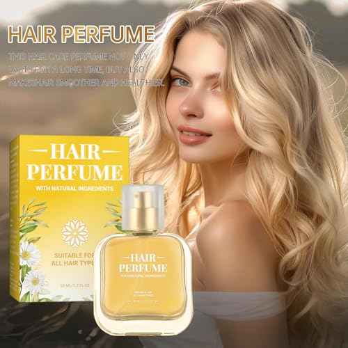 Hair Perfume for Women ? Fresh Hair Fragrance with Honey, Coconut Oil, and Chamomile Extract, Odor-Removing, Nourishing & Long-Lasting Scent for Smooth and Beautiful Hair