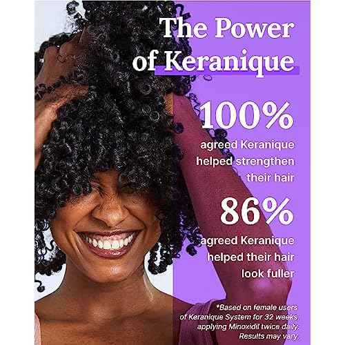 Keranique Follicle Booster - Keratin Enriched Hair Follicle Stimulator Spray for Thicker, Fuller Density Restoration