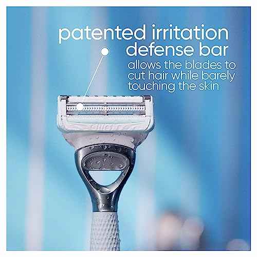 Gillette Venus Intimate Grooming Womens Razor Blade Refills with Bikini Trimmer, 4 Count