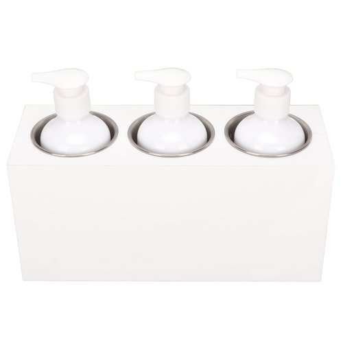 Massage Oil Warmer, Portable 3 Bottles Massage Oil Lotion Warmer with Constant Temperature & Timer, Professional Oil Lotion Cream Warmer Heater for Home, Salon, Spa Massage