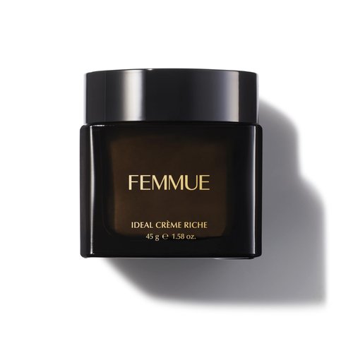 FEMMUE Ideal Creme Riche Face Moisturizer Cream (1.58 oz) | With Camellia Seed Oil to Nourish Dry, Damaged Skin | Korean Skincare