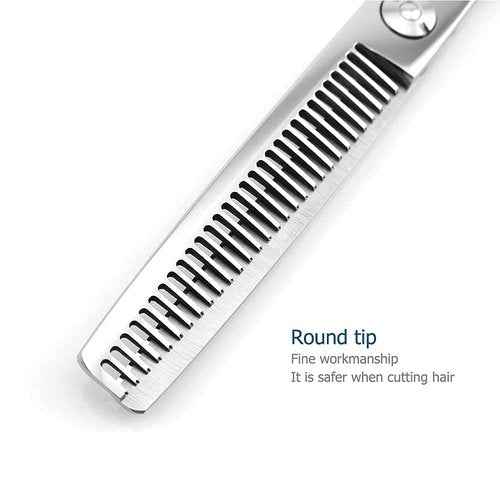 Hair Shears left hand 6 Inch Hair Scissors Thinning shears Left Hand Hair Cutting Scissors Lefty Left Handed 440C Kinsaro