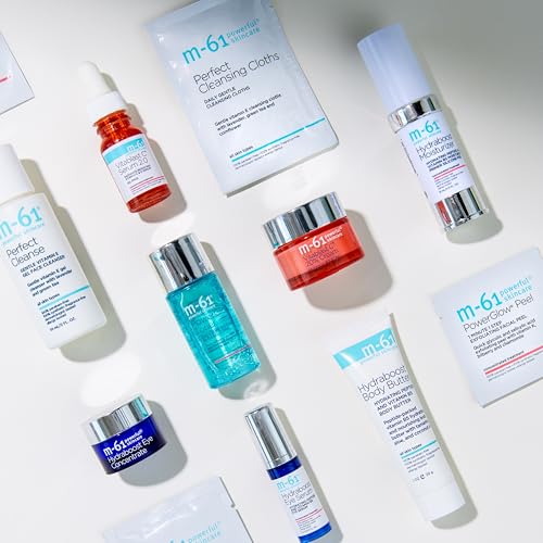 m-61 Hydraboost Moisturizer | Multi-Purpose, 2-in-1 Moisturizer + Primer With Hyaluronic Acid, Peptides And Vitamin E. Silicone Free. Hydrating and Firming. For All Skin Types - 1.7 Fl Oz