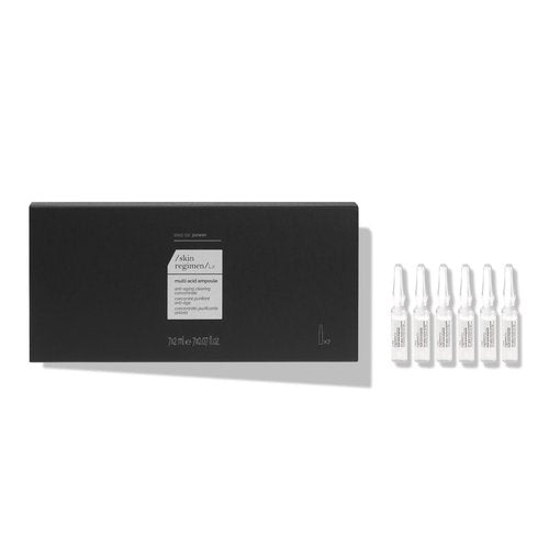 /skin regimen/LX Multi Acid Ampoule, Anti-Aging Clearing Concentrate, 7 x 2ml Vials