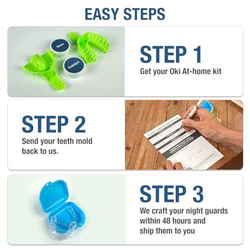 Two Custom Mouth Guards, 2 Packs for Custom Hybrid Night Guards, Great for Protection for Teeth Grinding and Clenching