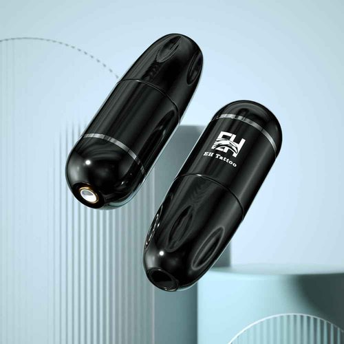 EH Tattoo Rotary Tattoo Pen Machine Cordless Short Tattoos Gun Only Quiet Low-vibration 3.5mm Stroke Adjustable for Pro Artists
