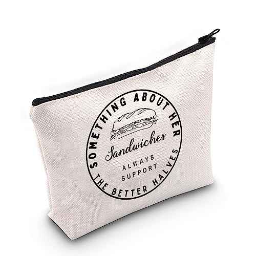PWHAOO TV Show Inspired Gift Team Makeup Bag Team Cosmetic Bag TV Show Merch