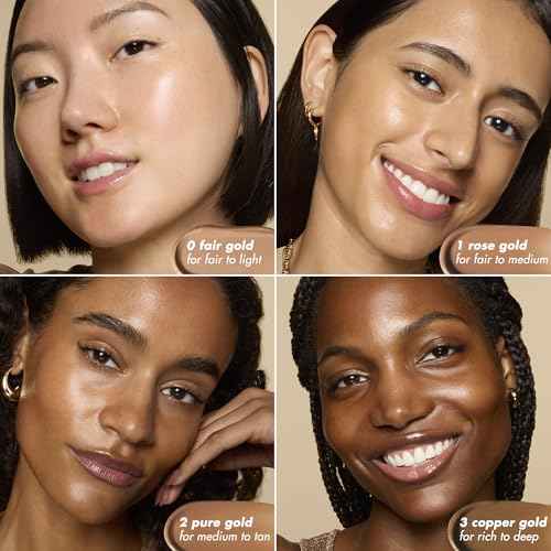 e.l.f. SKIN Bronzing Drops, Liquid Bronzer For Face & Skin, Creates A Sun-Kissed Glow, Infused With Vitamin E, Vegan & Cruelty-Free, Pure Gold