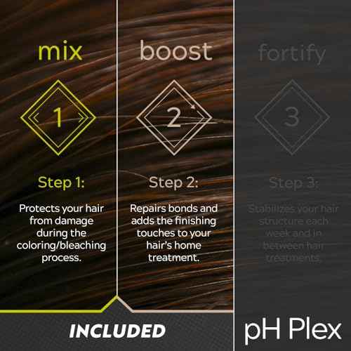 LIW pH Plex Steps 1&2 Protect & Repair Hair Care Treatment - Use with Home Hair Color & Bleach Products - Salon Quality Professional Results at Home - 1 Sachet of Steps 1 & 2
