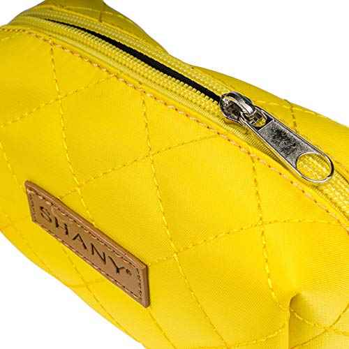 SHANY Limited Edition Travel Makeup Bag Cosmetics Tote Bag Make Up Organizer Women Purse for Toiletries, Blonde
