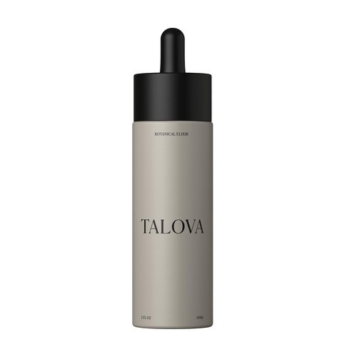 TALOVA - Botanical Elixir 2oz, Botanical Face Oil Moisturizer, Natural & Clean Anti Aging Hydrating Facial Oil with Jojoba, Vitamin E & C Serum, Treats Fine Lines & Wrinkles, Dark Spots Corrector