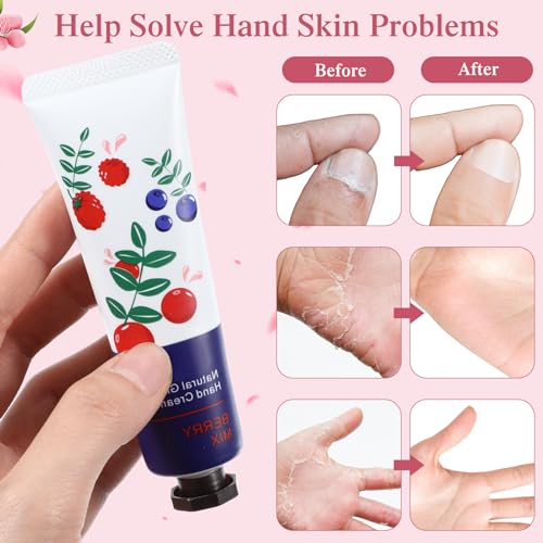 200 Pack Hand Cream Gifts Set for Women Mothers Day Gifts for Mom Mini Lotion Bulk for Dry Cracked Hands, Mini Hand Lotion for Nurse Gifts,bridesmaid Gifts,teacher Appreciation Gifts,10 Styles