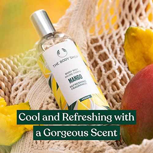 The Body Shop Mango Body Mist ? Refreshes and Cools with a Fruity Scent ? Vegan ? 3.3 oz