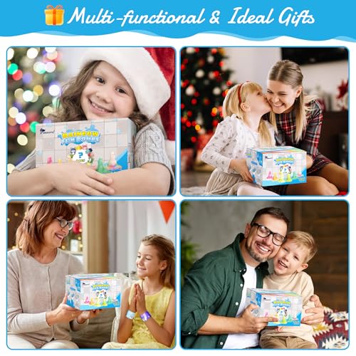 FIREKOTO¢ç 8pcs Purely Handmade Kids' Rainbow Interactive Bath Bombs kids Potions?Organic Colorful Bubble Bath for Kids Safe, Best Birthday, Party, Easter Bath Bombs Gift Set for Girls and Boys(8-Pack)