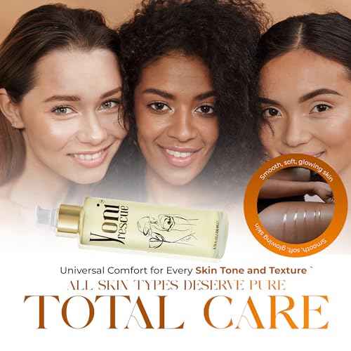 After Shower Body Oil for women | Daily Skin Moisturizer with Apricot, Jojoba, Avocado & Vitamin E Oil | Hydrating & Nourishing for all Skin types | Anti-Aging | 6.76 oz | Peach