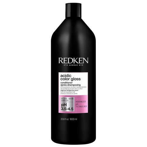 Redken Acidic Color Gloss Conditioner - Protects Vibrancy, Salon-Grade Hair Shine, For Color-Treated Hair, 33.8 Fl Oz