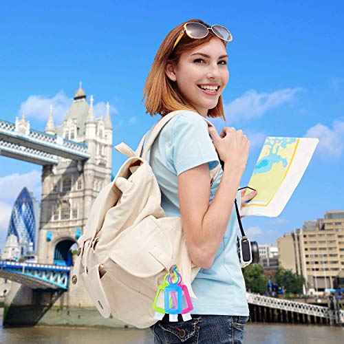 4 Pack Travel Size Plastic Clear Bottles w/Silicone Sleeve Refillable Empty Squeeze Containers Leakproof Flip Cap Keychain Bottles Hand Sanitizer Holder for Backpack Travel Outdoor (60ml/2oz) (A)