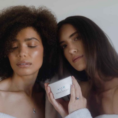 AIIR Sapphire Mask - Deep Conditioning Hair Treatment for Damage Hair Repair, Hyaluronic Acid Hydrates & Moisturizes Dry Hair, Strengthen and Smooth Frizzy Hair, Color Safe, 6 oz