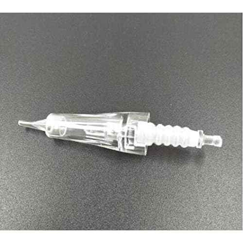 10 PCS 3RL M Permanent Make Up Needle Cartridge With Safety Membrane for Cordless Tattoo Machine Ombre Powder Brow By Mellie Microblading Shading Eyeliner Lip Tattoo (3P/RL With Membrane)