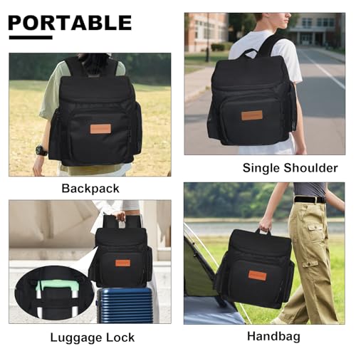 Hairstylist Travel Bag Hair Stylist Bag for Traveling, Cosmetology Hairdresser Bag Barber Case Backpack