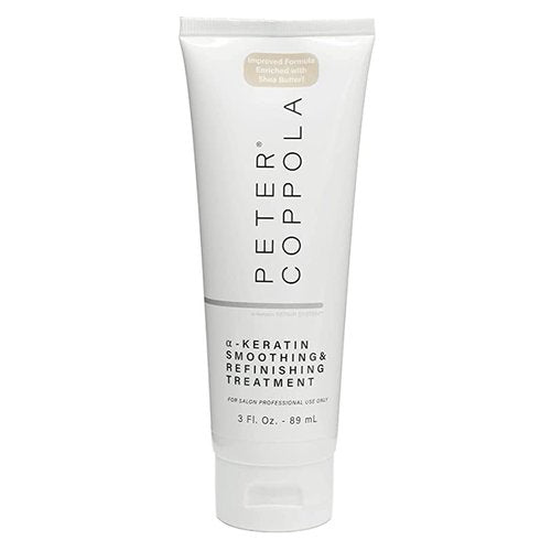 PETER COPPOLA a-Keratin Smoothing And Refinishing Treatment - Semi-Permanent Keratin Hair Treatment Smoothes, Nourishes, And Repairs the Hair - Formaldehyde-Free, Aldehyde-Free (3 Ounce)
