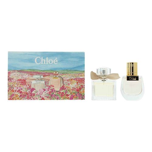 Chloe Les Perfumes for Women - 2 Pc Gift Set 0.67oz EDP Spray, 0.67oz Nomade EDP Spray