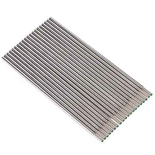 20pcs Tattoo Skin Marking Pen, Tattoo Markers for Skin, Tattoo Piercing Skin Surfer Cores Microblading Marking Pen Refill Accessory(Green)