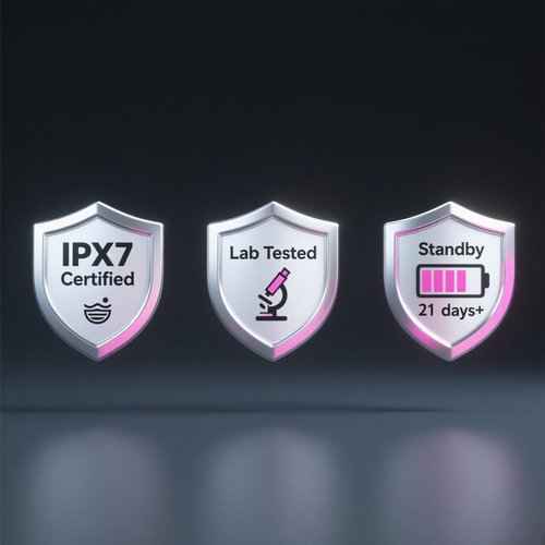 AIDBYIOT Water Flosser & Toothbrush Combo-Portable Dental Oral Irrigator, 4 Nozzles, 2 Brush Heads, Travel Case,IPX7 Waterproof.with Powerful Water Pump, Adjustable Water Pressure,1400 PPM. White