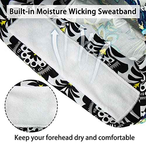 Scrub Caps Women Bouffant Scrub Hats Caps Nurses, Adjustable Working Cap Ponytail Pouch Tie Back Hats