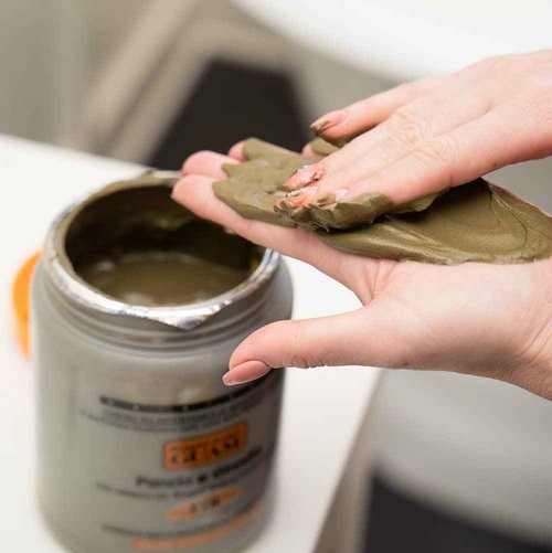 Guam Tummy & Waist, Stomach Wrap for Cellulite Reduction, Tighten Loose Belly Skin | Anti-Cellulite Lipo Wraps for Stomach, Seaweed + Caffeine | Cellulite Remover Tummy Wrap, 2.2LB