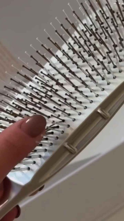 Xiaomoxuan Fairy Hair-Brush - Wet Brush Speed-Dry Hair Brush - Exfoliating Comb for Scalp Massage - Small Hair-Comb Travel-Size Detangler for All Hair