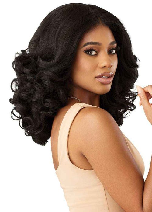 Outre Melted Hairline - Kinky Soft Edges - Kinky Soft 2 (ASH BROWN MELT)
