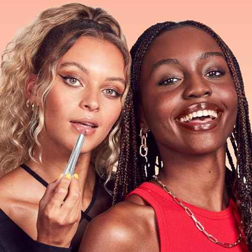 Honey Lipstick Tinted Lip Balm, Sheer Lightweight Lip Stain for All Skin Tones, Moisturizing Nourishing Lipstick for Women All Skin Tones, a Hint of Natural Cherry Tint, Pack of Black & Pink