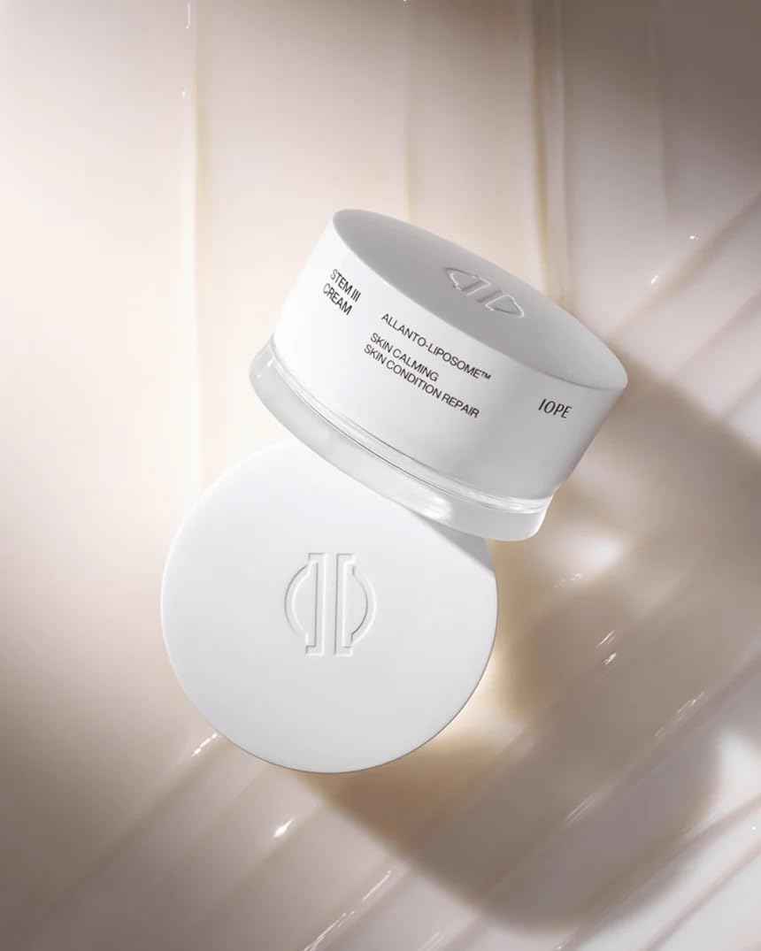 IOPE STEM III Intensive Moisturizer - Anti-Aging Face Cream with Niacinamide, Dermatologically Tested, Skin Barrier Repair with Peptide, Fine Lines & Wrinkle Care, Korean Skincare, 1.69 Fl Oz