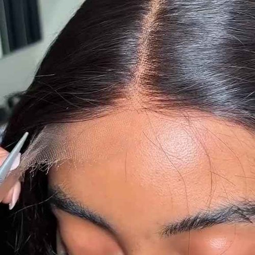 6x6 HD Lace Closure Loose Deep Wave Human Hair 18 Inch - 0.10mm Ultra-thin Invisible Skinlike Real HD Lace 6x6 Closure, 100% Pre Plucked Brazilian Raw Virgin Hair Skinlike HD Lace Closure Wet and Wavy