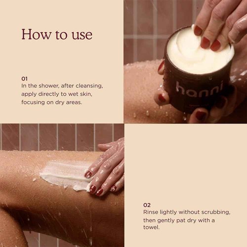 HANNI Splash Salve Body Mask and Water Balm Hydrating Body Mist Bundle