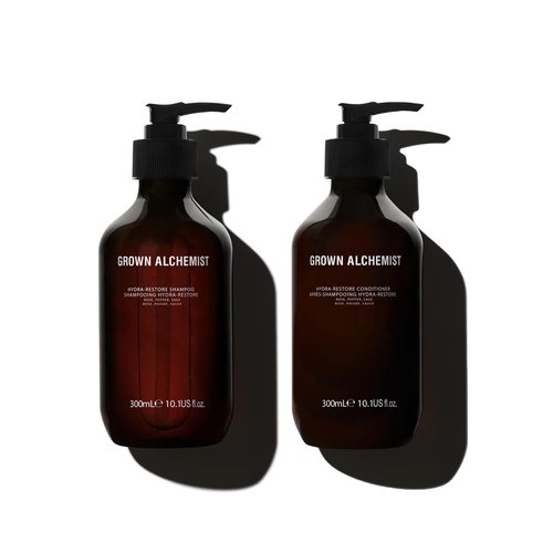 Grown Alchemist Hydra-Restore Shampoo + Conditioner (300 ml) Set