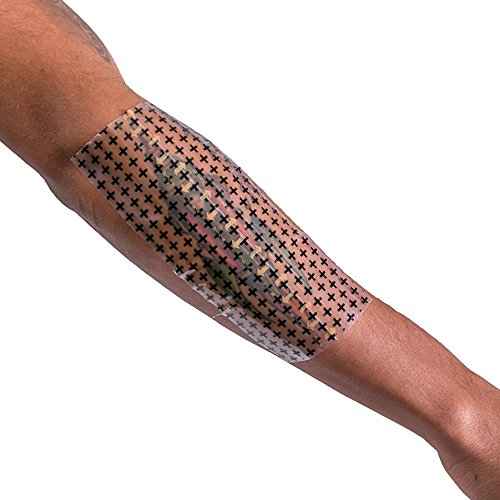 Recovery Aftercare Derm Shield Tattoo Cover Up Patch - Latex-Free & Waterproof Tattoo Aftercare Bandage - Transparent Matte Film - Breathable & Flexible - Promotes Healing & Skin Renewal (5.9" x 8?yd)