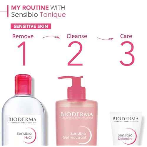 Bioderma Sensibio Foaming Gel Cleansing and Make-Up Removing Refreshing feeling for Sensitive Skin Unscented