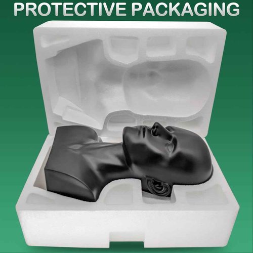 OUOLife Female Mannequin Head, for Wig Stand, VR Headset, Jewelry, Necklace, Pendant, Hat, Headphone, Glasses Display, Halloween Mask Making and Clay Busts (Black, 22.5 inch HC)