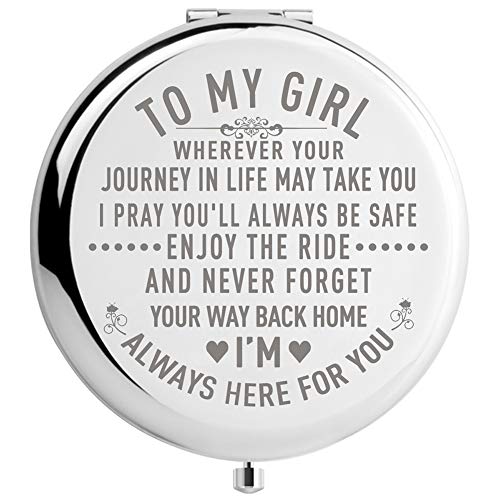 Daughter Gifts from Mom and Dad, Unique Birthday and Graduation Gift Ideas for Granddaughter, Present for Women (MIR-Girl-Journey)