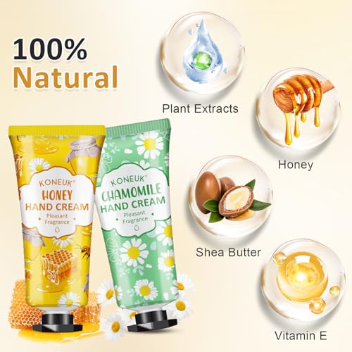 240 Pack Hand Cream Set for Women, Christmas Gifts, Bridesmaid Gifts, Birthday Gifts, Small Gifts and Stocking Stuffers for Guests, Bulk Moisturizing Hand Lotion Travel Size for Dry Cracked Hands