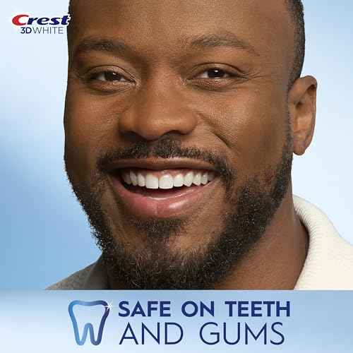 Crest 3D Whitestrips Vivid Plus, Teeth Whitening Strip Kit, 10 Treatments + 2 Bonus Treatments (Each with 1 Upper/1 Lower Strip), 24 Strips, 8 Levels Whiter, Teeth Whitening Kit