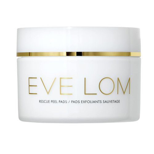 EVE LOM Rescue Peel Pads for Face - Daily Exfoliating Skincare with AHA, PHA & BHA Acids - Resurfacing & Hydrating Skin Care for All Skin Types - 60 Biodegradable Pads