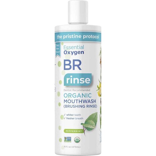 ESSENTIAL OXYGEN BRUSHING RINSE,OG2,PPRMNT, 16 Fl Oz pack 3
