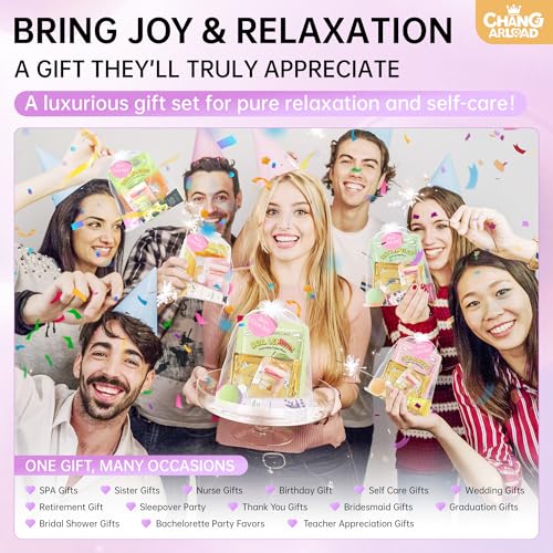 70-Piece Spa Party Kit for 10 People, Girls Spa Night Set & Spa Kit for Girls Ages 10-12 | Includes Bath Bomb, Face/Eye Mask, Lip Balm, Hand Cream, Towe, Gift Bag | Spa Day (Spa Set 10 people-70pcs)