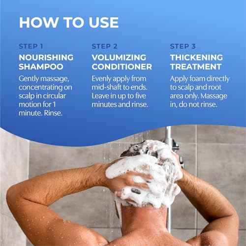 BosleyMD BosRevive Nourishing Shampoo & Conditioner & Kit for Noticeably Thinning and Non Color-Treated Hair Rosemary
