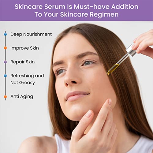 3-Piece Skin Serum Set - Vitamin C, Hyaluronic Acid, Retinol - Unisex - 1 fl. Oz