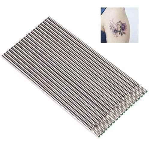 MAVIS LAVEN Skin Marker Pen Set for Piercing, 20 Pieces, Surfer Core Microblading Marking Pen Refills