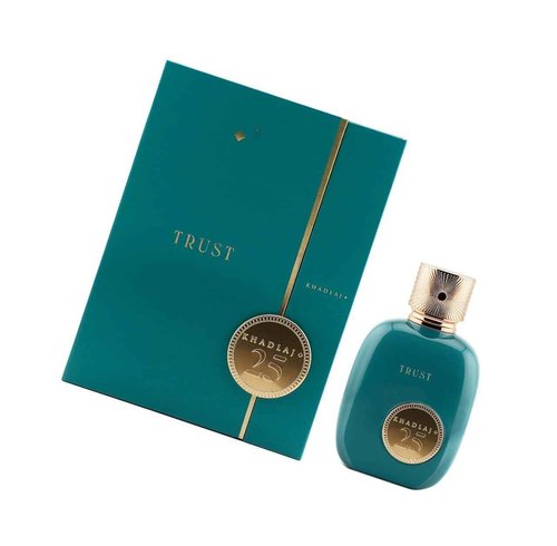 Khadlaj 25 Trust Eau de Parfum Spray for Unisex, 3.4 Ounce
